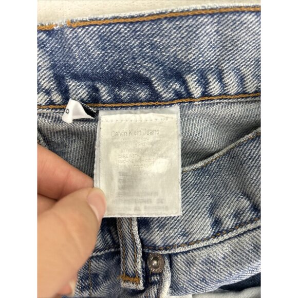 Vintage Calvin Klein Jeans Women’s Size 6 Light Wash Easy Straight Leg - Picture 4 of 12